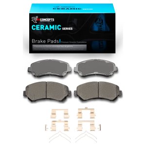 Nissan X-Trail Brake Pads - Front - R1 Concepts - Ceramic - `07-`23